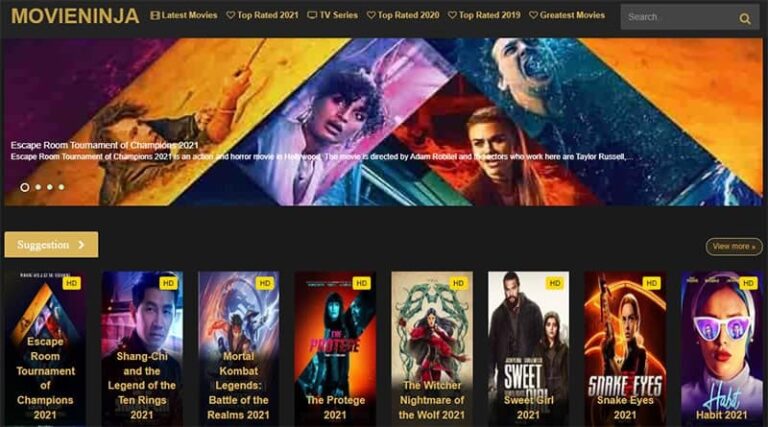 Top 20 Best MovieNinja Alternatives To Watch Movies