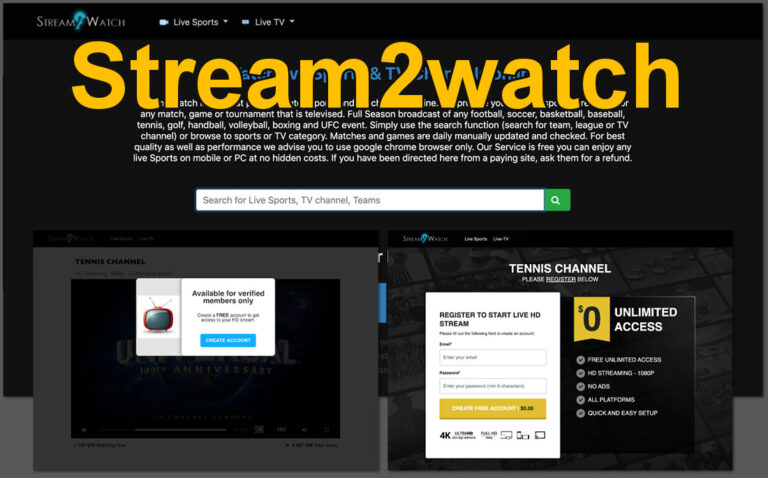 Top 25 Best Stream2Watch Alternatives Online Sports