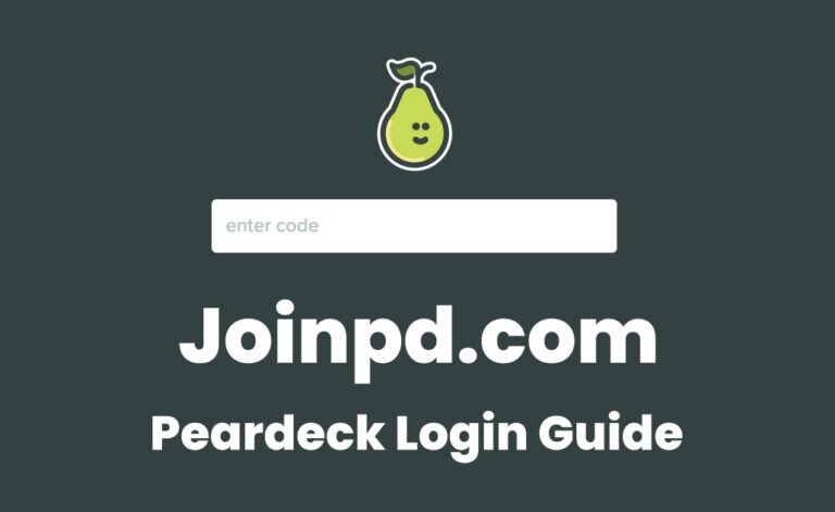 In 2023, how to Login to JoinPD.com and Peardeck
