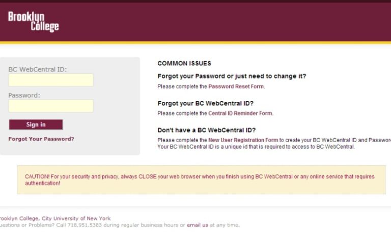 Complete Cunyfirst Login Brooklyn College Guide